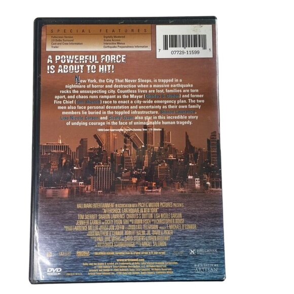 After Shock Earthqquake in New York Action Drama Thriller 1999  u TV Tom Skerrit - Picture 2 of 2